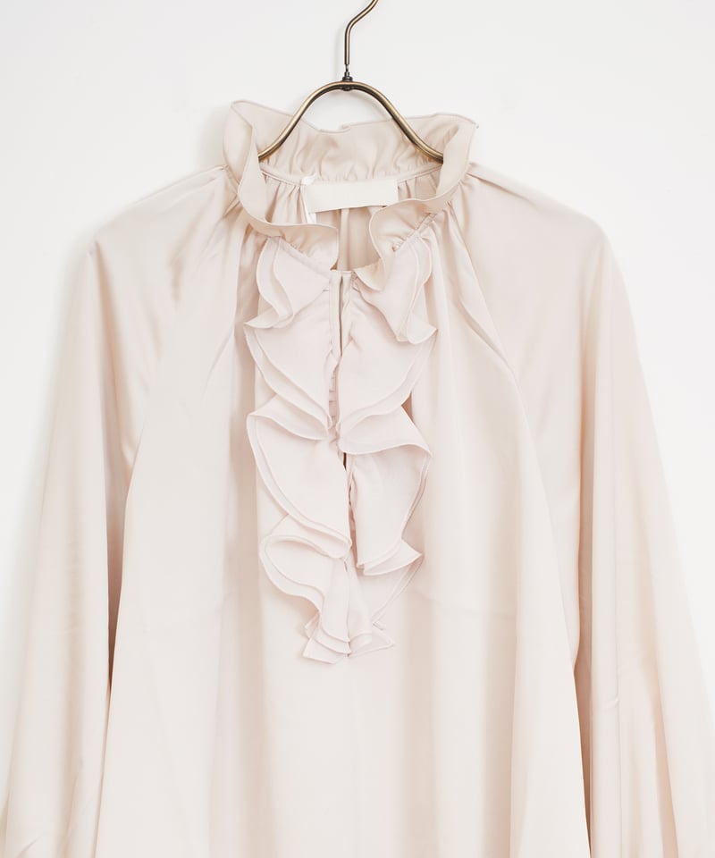 MARILYN MOON フリルブラウス アイボリー定価27,500円 MARILYN MOON/マリリンムーン】フリルブラウス｜TIARA（ティアラ