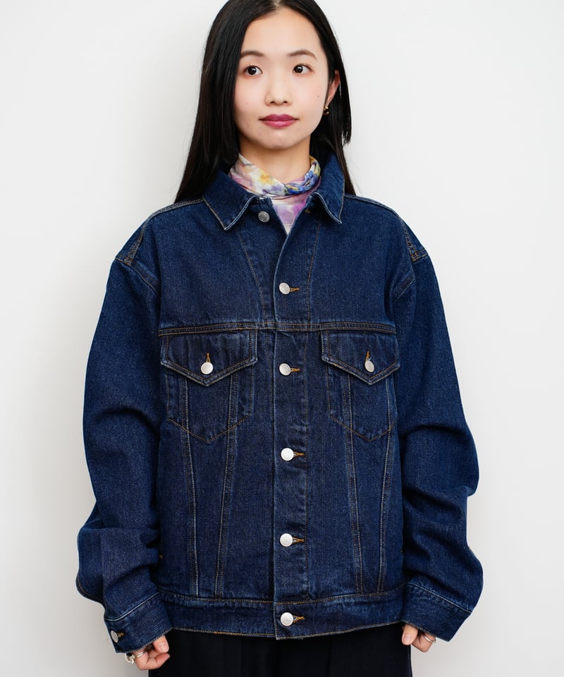 oryo】I'M OBSESSED バックプリントデニムジャケット_230928007893