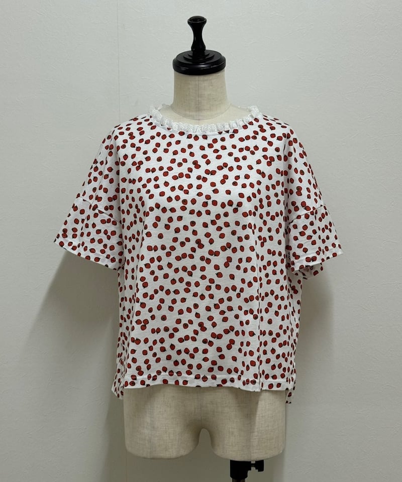 yukiemon】いちご変形Tシャツ_240723009528 | EGAMI OFFICI yukiemon】いちご変形Tシャツ_240723009528 | EGAMI OFFICI