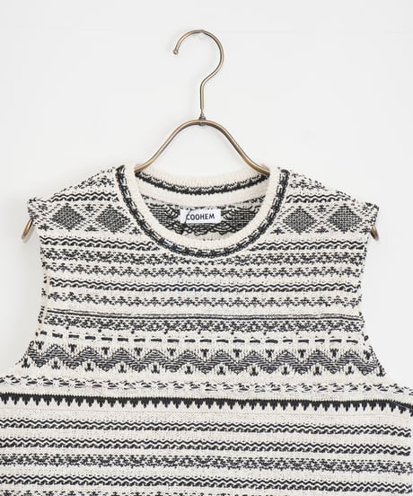 【COOHEM〈women's〉】SUMMER NORWEGIAN KNIT P/O_250326005058