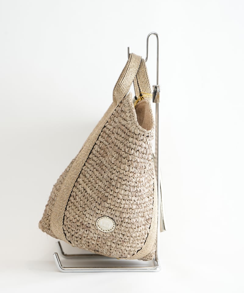 ヴィオラドーロ　ラフィア　テープハンドルトート VIOLA d'ORO サンドロ ラフィア テープハンドルトート | TOZAI