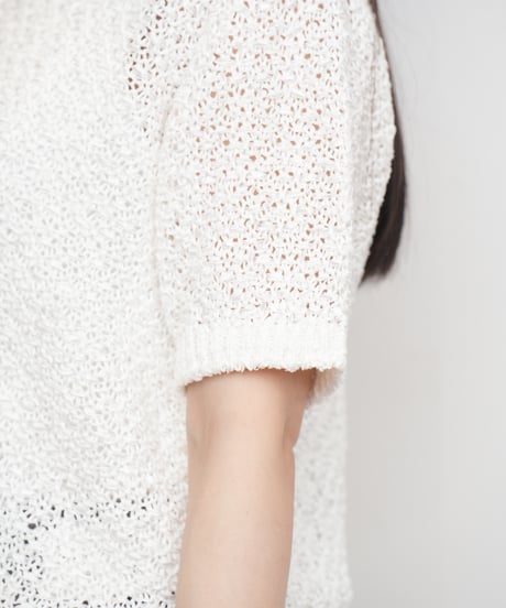 【COOHEM〈women's〉】CUPRO TAPE KNIT P/O_250228003390