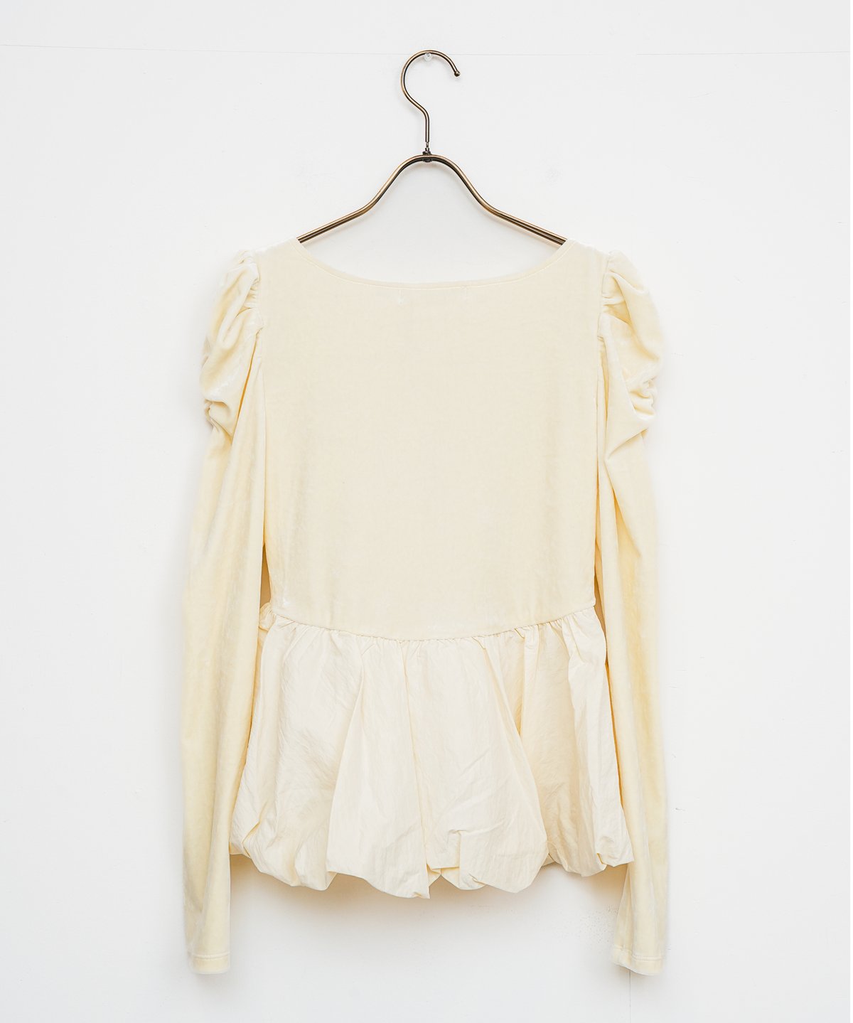 COCO DEAL】ベロアドッキングバルーントップス_251217002402 | EGAM