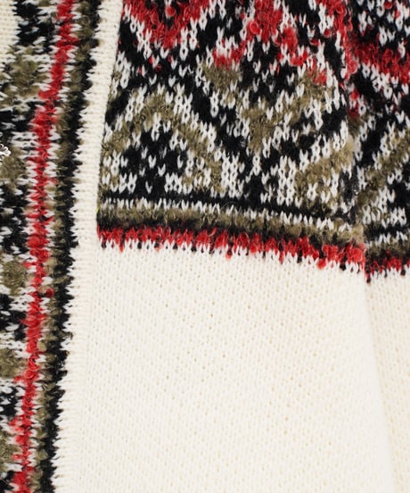 【COOHEM〈womens〉】NORWEGIAN KNIT CARDIGAN_251011008071