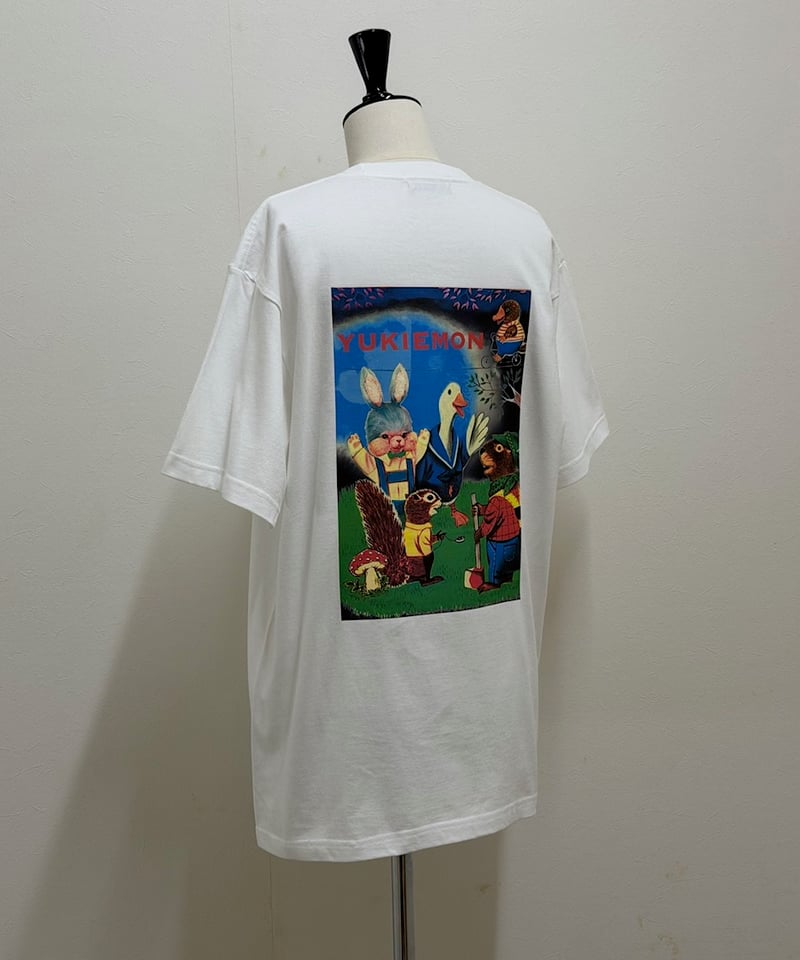 yukiemon】ぺたぺたプレーンTシャツ（2XLメンズサイズ） | EGAMI OFFIC