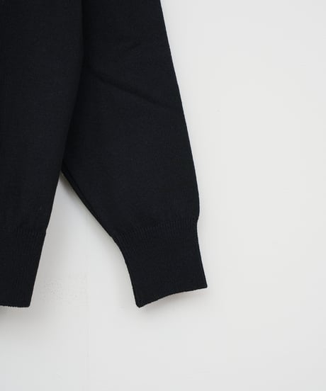 【Yonetomi〈unisex〉】WAVE COTTON KNIT PULLOVER_250802003325