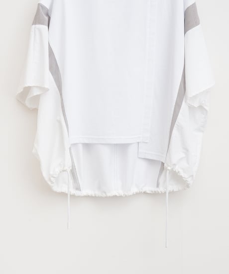 【Parc.1】タフタ×メッシュトップス＿250510008307