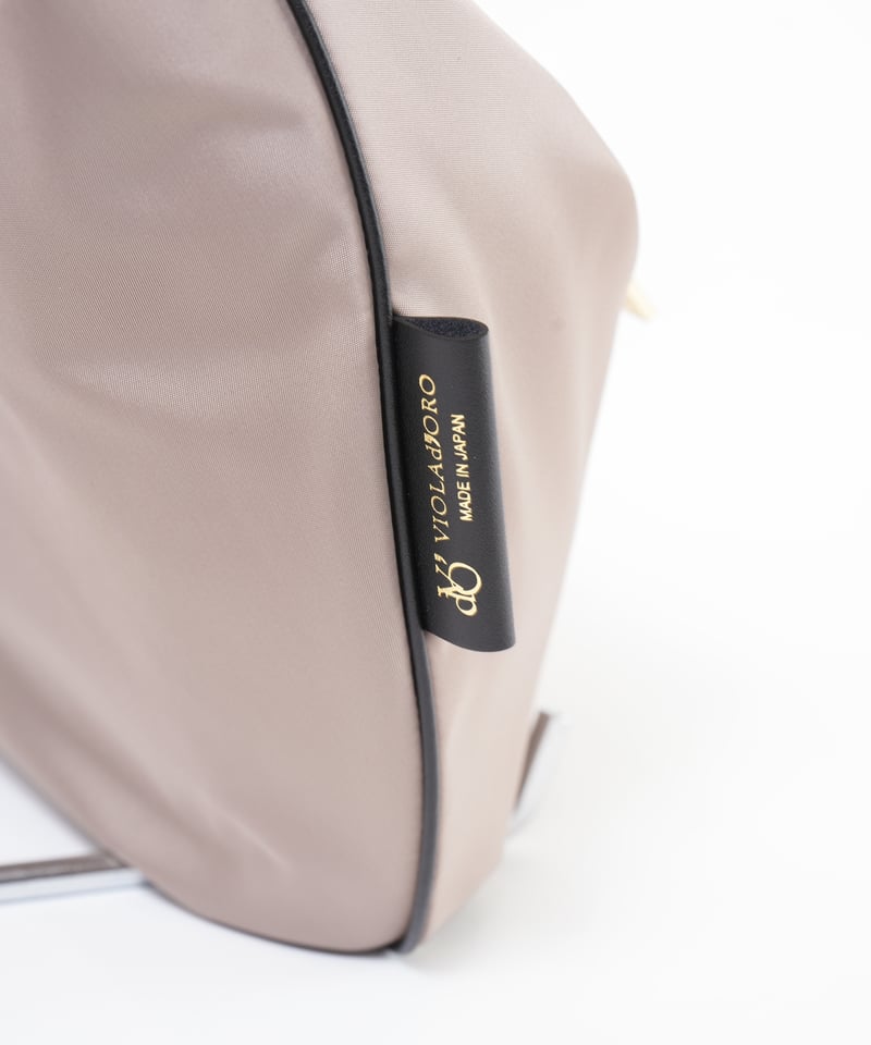VIOLAd'ORO】BIANCA レザーショルダーナイロンボディバッグ_241212009