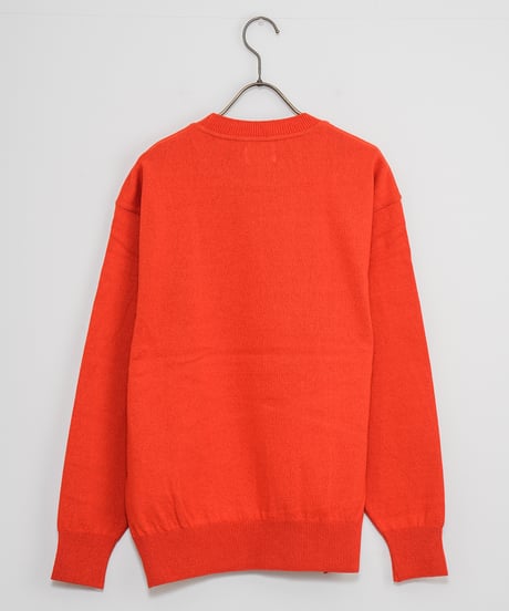 【Yonetomi〈unisex〉】WAVE COTTON KNIT P/O〈SOLID〉_240727009869