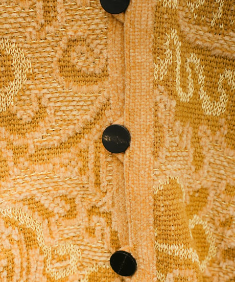 【COOHEM〈women's〉】GOBELIN JACQUARD KNIT JACKET_250828004505