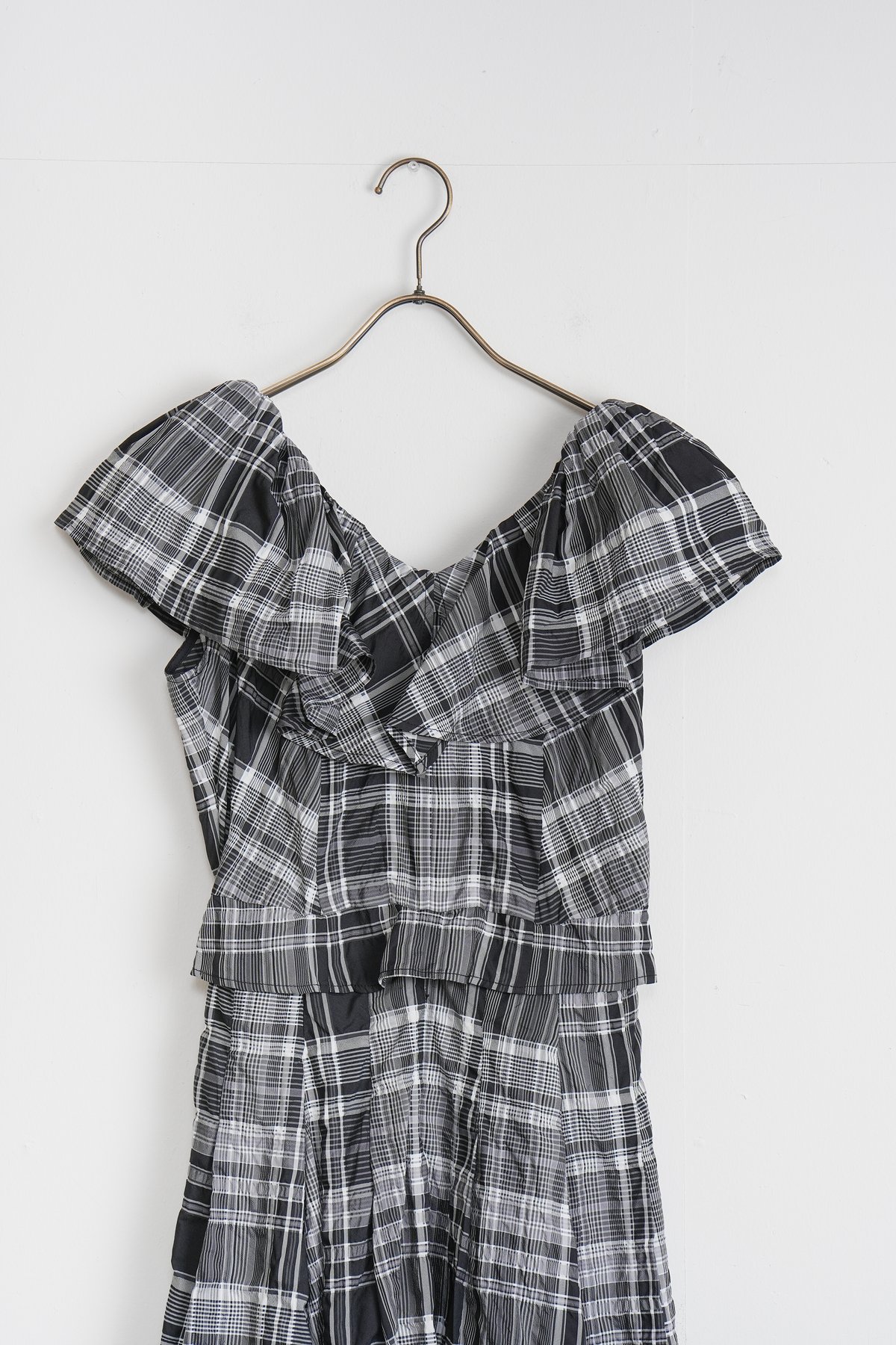 FRAY I.D】マドラスチェックセパレートワンピース | EGAMI OFFICIAL W