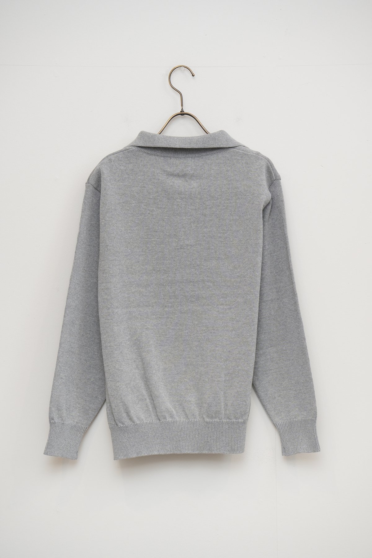 Yonetomi】GIMA COTTON TENJIKU KNIT P/O_25012900 Yonetomi】GIMA COTTON TENJIKU KNIT P/O_25012900