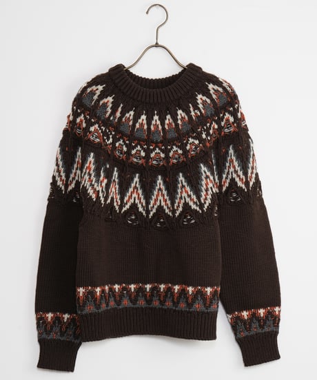 【COOHEM〈women's〉】NORDIC KNIT P/O_241003004352