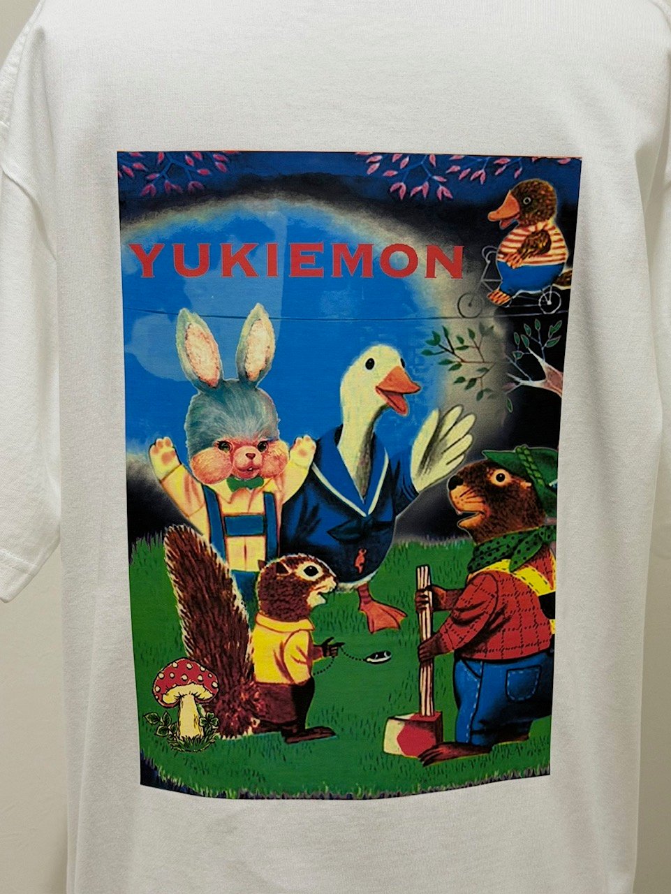 yukiemon】ぺたぺたプレーンTシャツ（2XLメンズサイズ） | EGAMI OFFIC