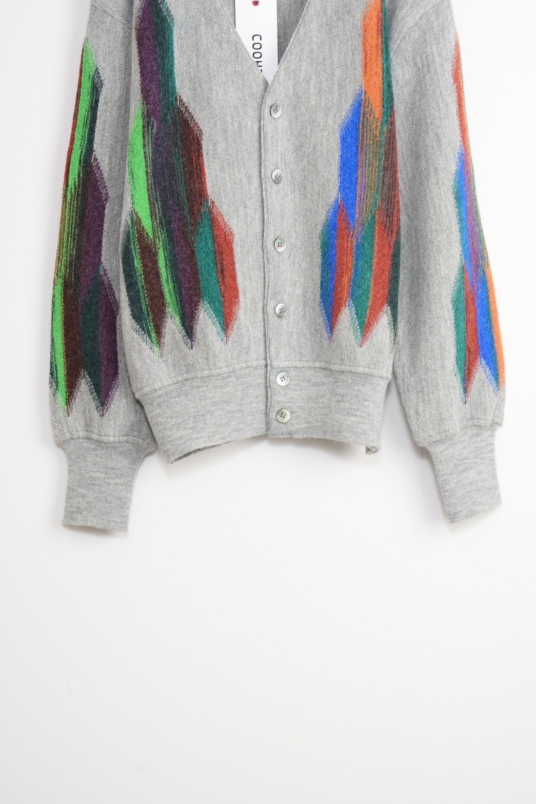 COOHEM〈men's〉】WOOL ALPACA INTERSIA KNIT C/D_24