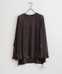 【CLOCHE】シアードルマンロゴトップス＿25062400076