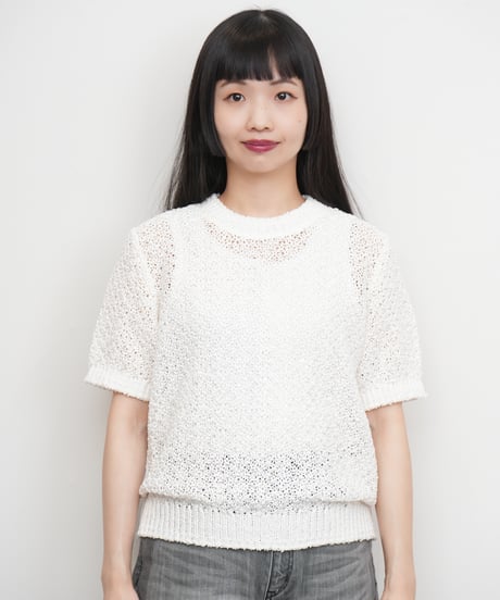 【COOHEM〈women's〉】CUPRO TAPE KNIT P/O_250228003390