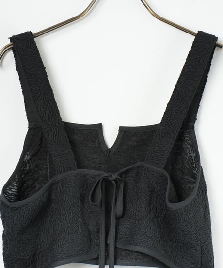 【CHIGNON】刺繍レースキャミビスチェ _250215002390