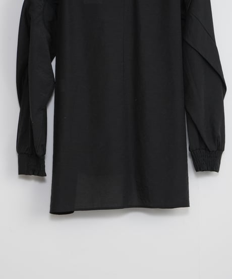 【MARILYN MOON】Tuck sleeve blouse_240115005080