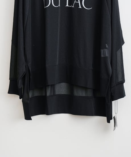 【CLOCHE】シアードルマンロゴトップス＿25062400076