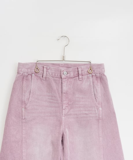 【YENN】KNEE TUCK DENIM PT＿250502007955