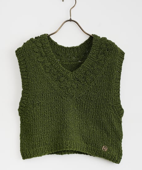 【YENN】CROCHET YORK VEST_250730003038