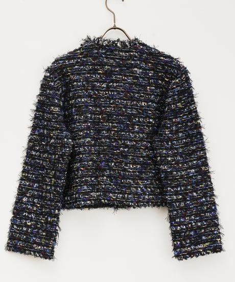 【COOHEM〈women's〉】FEATHER MIX TWEED JACKET_250828004515