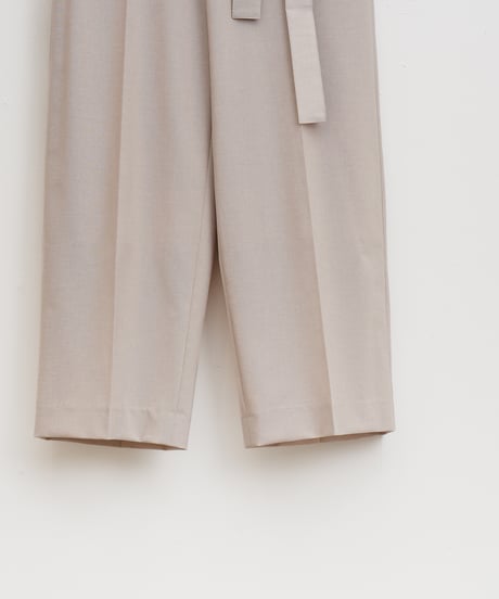 【MACKINTOSH PHILOSOPHY】ドライタッチハイウエストワイドパンツ＿250502007916