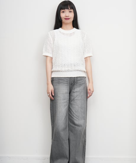 【COOHEM〈women's〉】CUPRO TAPE KNIT P/O_250228003390