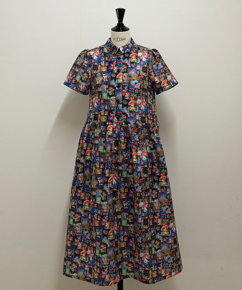 yukiemon】アンティークボードワンピース（M・3L） | EGAMI OFFICIAL