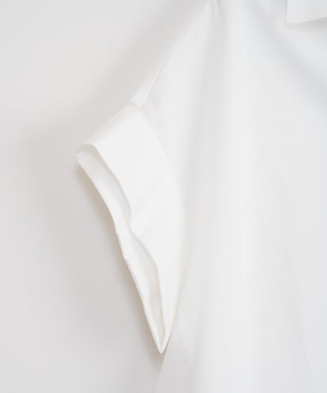 【Lallia Mû】バックプリーツシャツ_240426003496
