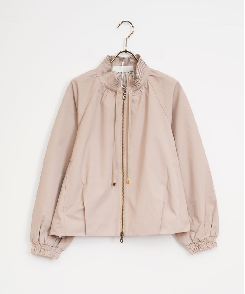 MARILYN MOON◇オーガンジーレースミラノリブジャケット/FREE/レーヨン