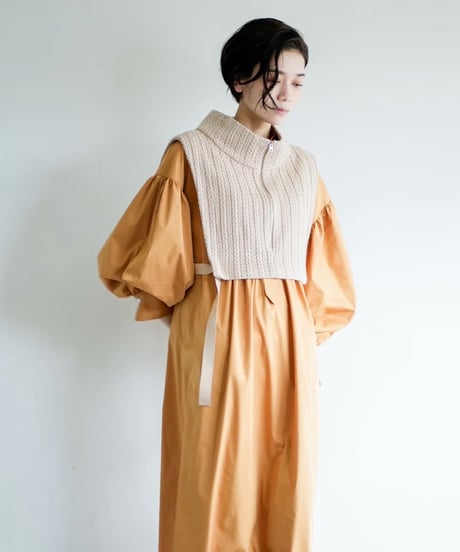 【Lallia Mû】3WAYベストドッキングドレス