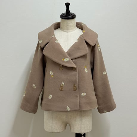 タグ付新品未使用 yukiemon ユキエモン レーシーレトロジャケット ミルク ユキエモン | STORES