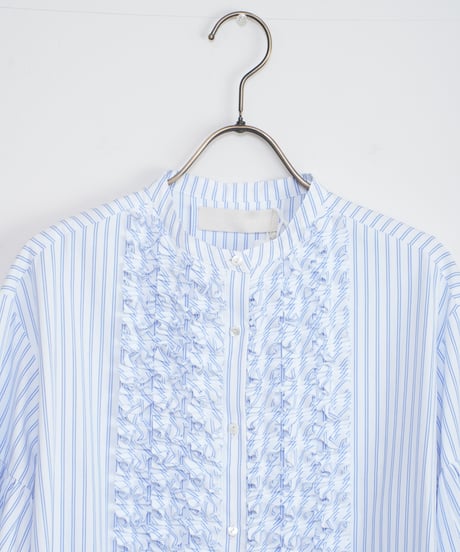 【MARILYN MOON】Modern tuck frill blouse_240127005630
