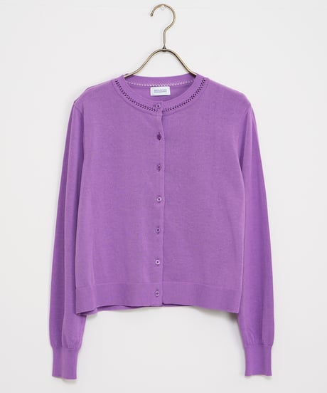 【MACKINTOSH  PHILOSOPHY】 アイレットクルーネックカーディガン_230722002958
