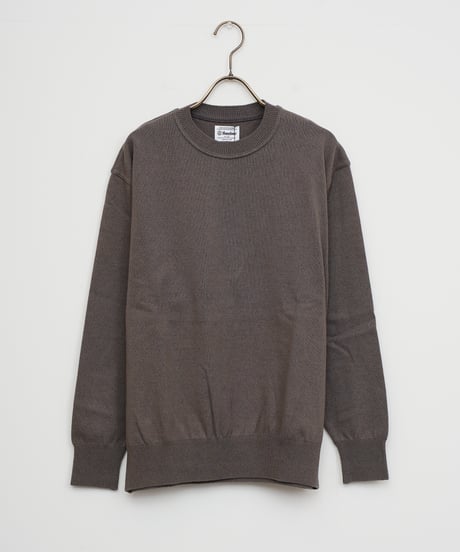 【Yonetomi〈unisex〉】WAVE COTTON KNIT PULLOVER_250802003325