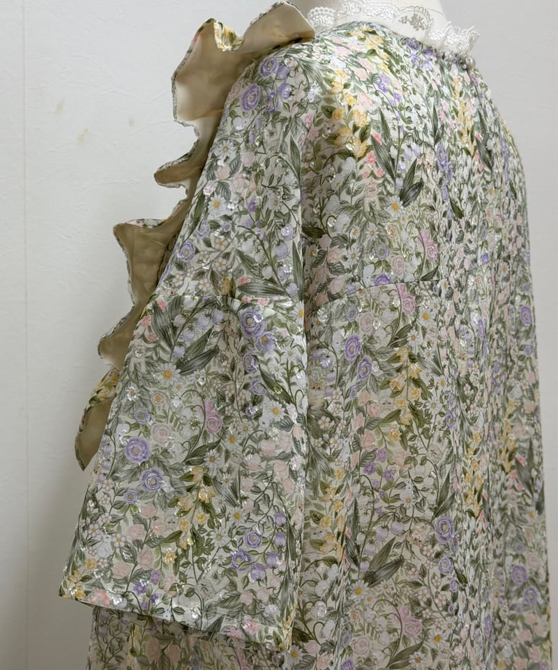 2/24締め切り※【yukiemon】秘密の猫庭ワンピース（M・3L） | EGAMI OF