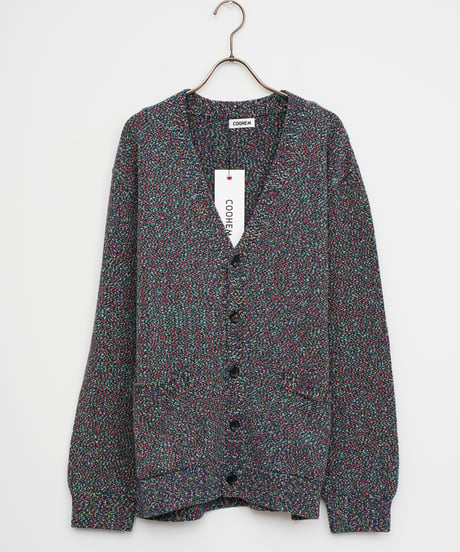【COOHEM〈men's〉】FLECKED COTTON KNIT CARDIGAN_250802003316
