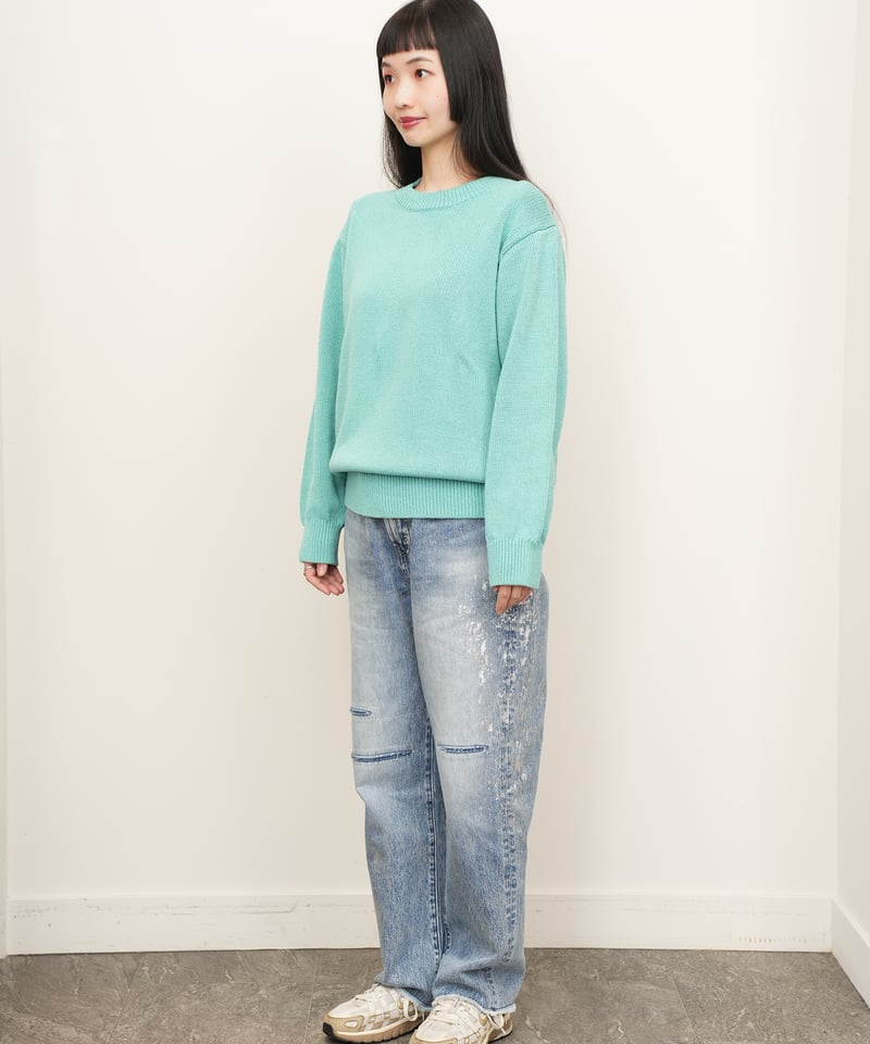 新品 yonetomi WASHI COTTON KNIT P/O サマーニット Yonetomi】WASHI COTTON KNIT P/O_241226000202 |