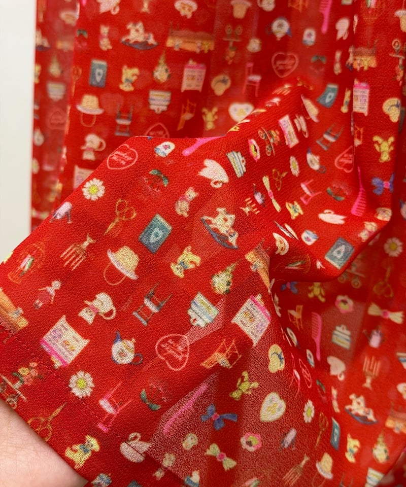 yukiemon】テキスタイルワンピース（ジョーゼット）（M・3L） | EGAMI