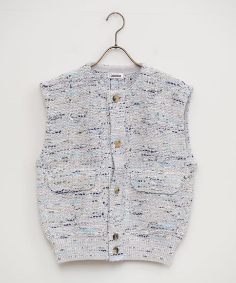 【COOHEM】KASURI TWEED V/T_250129001301