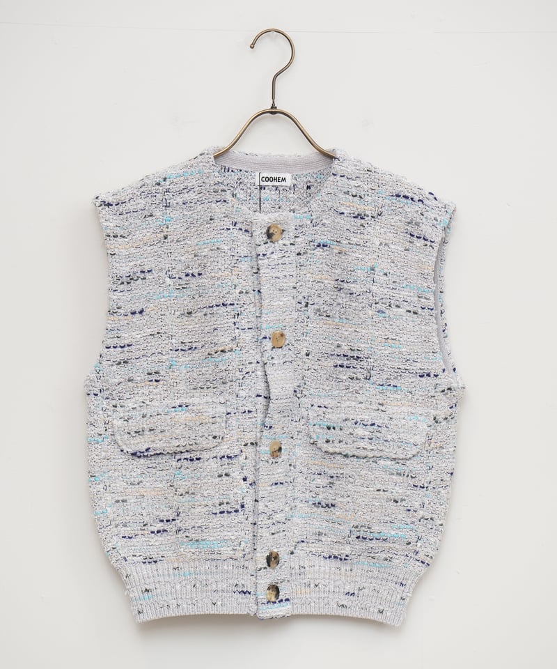 COOHEM】KASURI TWEED V/T_250129001301 | EGAMI O