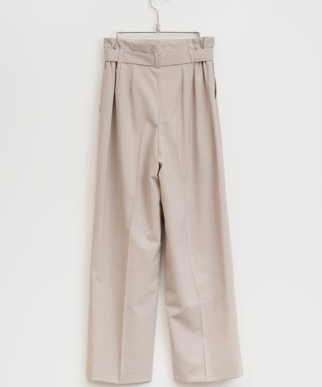 【MACKINTOSH PHILOSOPHY】ドライタッチハイウエストワイドパンツ＿250502007916