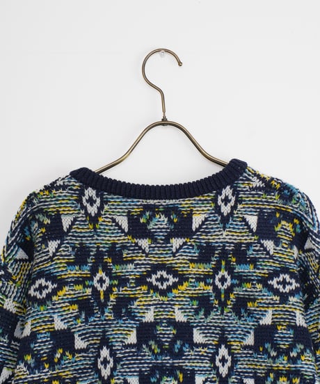 【COOHEM〈women's〉】TUNISIAN JACQUARD P/O_241003004354