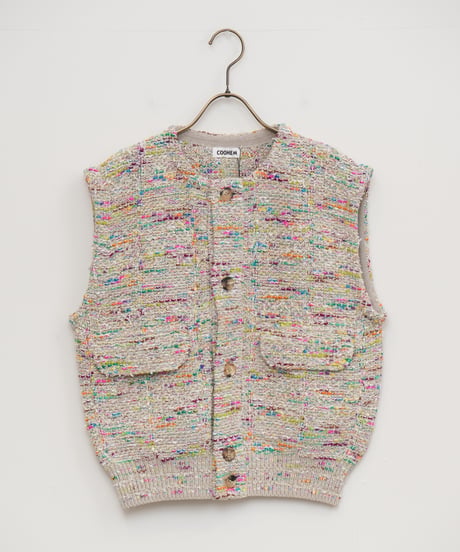 【COOHEM】KASURI TWEED V/T_250129001301