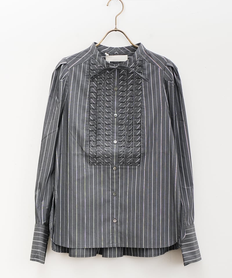 MARILYN MOON タックフリルブラウス ストライプ MARILYN MOON】タックフリルストライプブラウス_250802003307 | EG