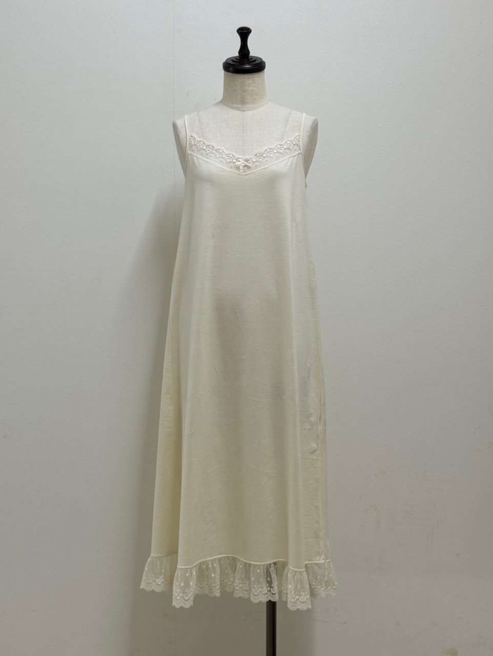 yukiemon】Aライン裾レースキャミワンピ（M） | EGAMI OFFICIAL WE