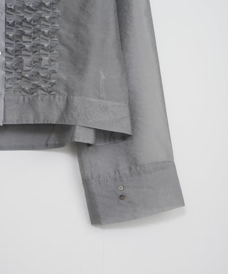 【MARILYN MOON】Modern sheer 2way sleeve blouse_240115005089