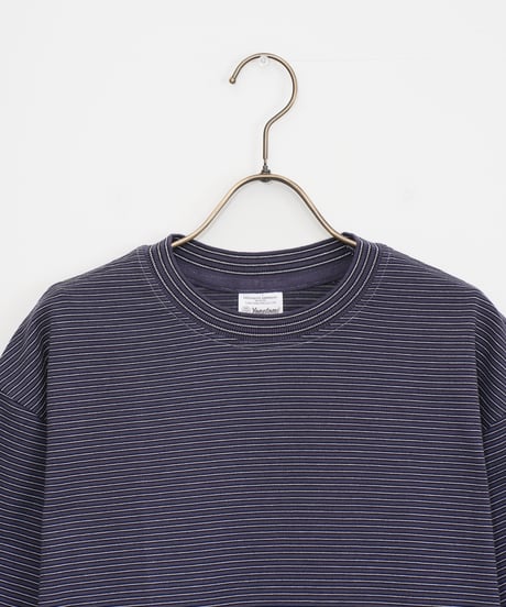 【Yonetomi〈unisex〉】NEW BASIC GARMENT DYED BORDER T-SHIRT_250422006873